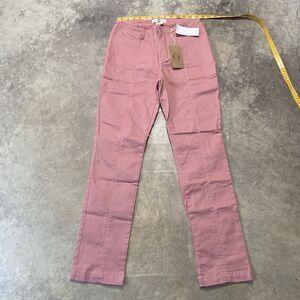 Mason‎ Belle Pants Womens 4/27 Pink Chino Casual Mid Rise Cotton Blend